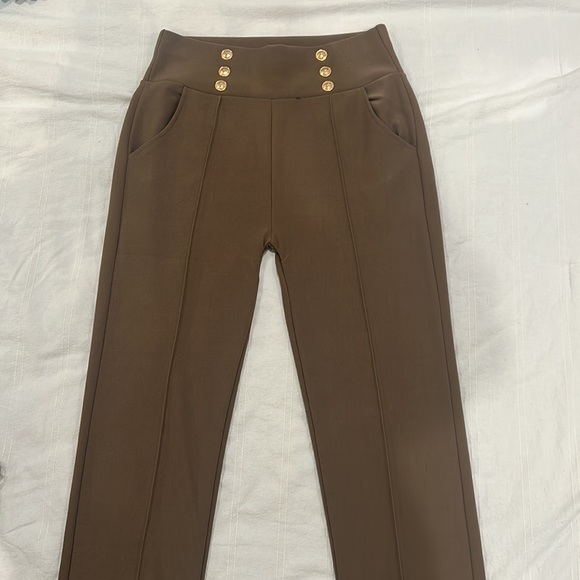 Two unworn spandex dress pants. - Picture 2 of 6